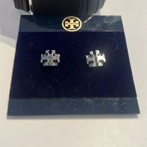 Tory Burch Small T Logo Stud Earrings from Nordstrom